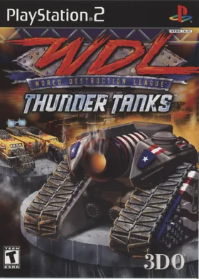 World Destruction League - Thunder Tanks box cover front